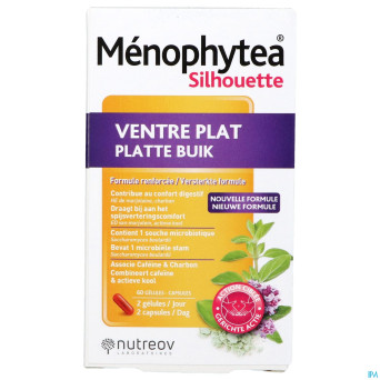 Menophytea silhouette ventre plat boite    comp 60