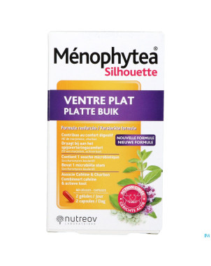 Menophytea silhouette ventre plat boite    comp 60