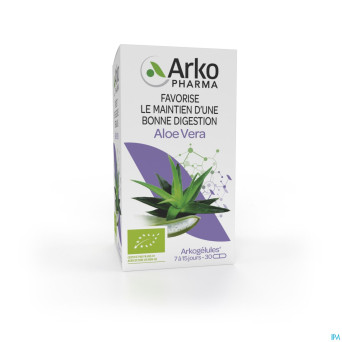 Arkogelules aloe vera bio   caps 30