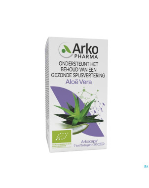 Arkogelules aloe vera bio   caps 30