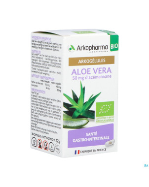 Arkogelules aloe vera bio   caps 30