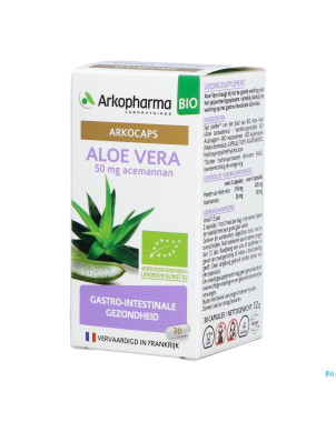 Arkogelules aloe vera bio   caps 30
