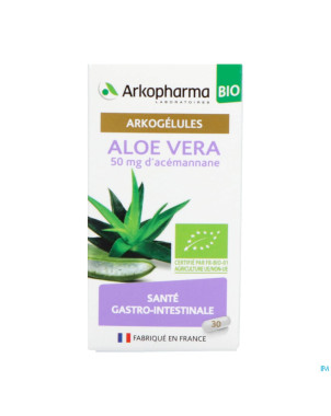 Arkogelules aloe vera bio   caps 30