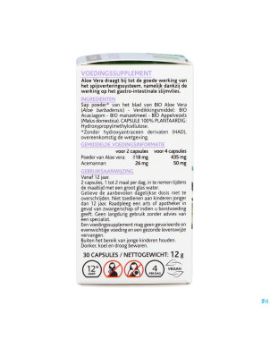 Arkogelules aloe vera bio   caps 30