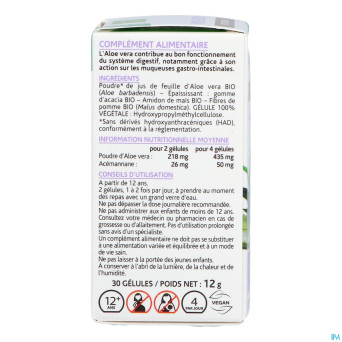 Arkogelules aloe vera bio   caps 30