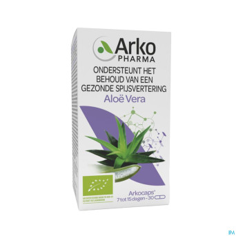 Arkogelules aloe vera bio   caps 30