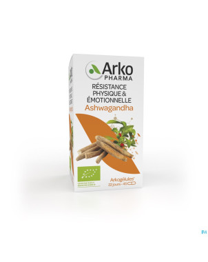 Arkogelules ashwagandha bio caps 45