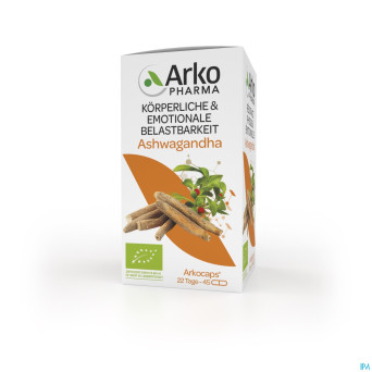 Arkogelules ashwagandha bio caps 45