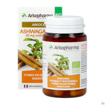 Arkogelules ashwagandha bio caps 45