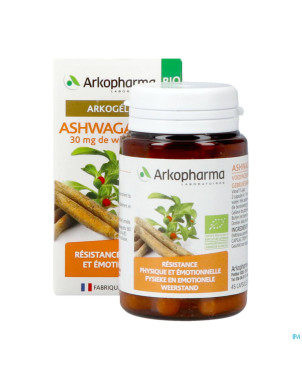 Arkogelules ashwagandha bio caps 45