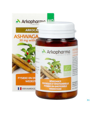 Arkogelules ashwagandha bio caps 45