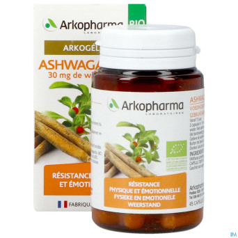 Arkogelules ashwagandha bio caps 45