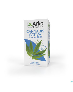 Arkogelules cannabis sativa    40g