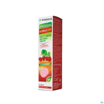 Arkovital acerola 1000 effervescent vit c  comp 20
