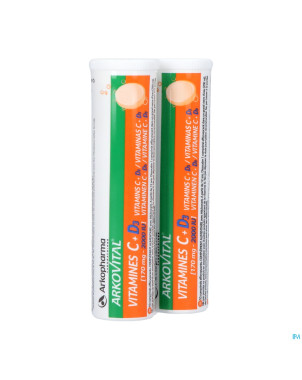 Arkovital acerola 1000 vit c + d3 eff.    comp 20