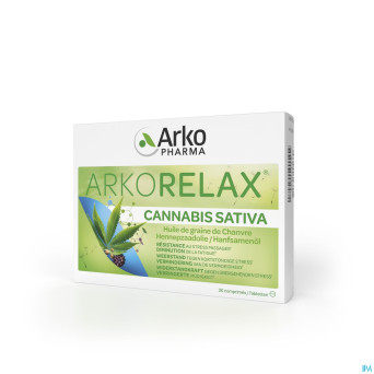 Arkorelax stress control cannabis sativa comp 30