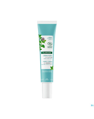 Klorane visage menthe aquatique creme purete  40ml