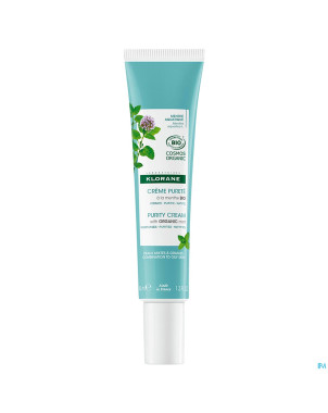 Klorane visage menthe aquatique creme purete  40ml
