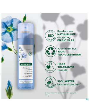 Klorane capil. sh sec lin bio spray    150ml