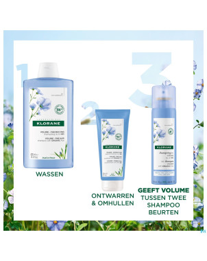 Klorane capil. sh sec lin bio spray    150ml