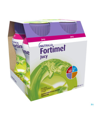 Fortimel jucy pomme 4x200ml 155546