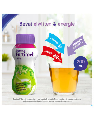 Fortimel jucy pomme 4x200ml 155546