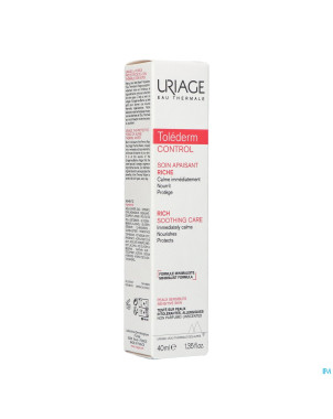 Uriage tolederm soin riche apaisant    40ml
