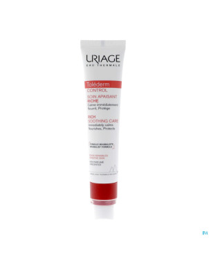 Uriage tolederm soin riche apaisant    40ml