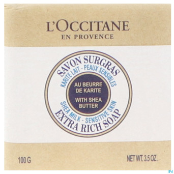 L'occitane savon karite lait 100g