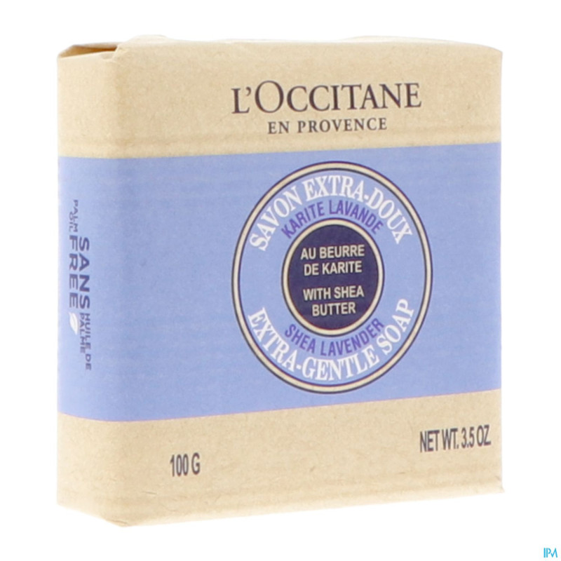L'occitane savon karite lavande 100g