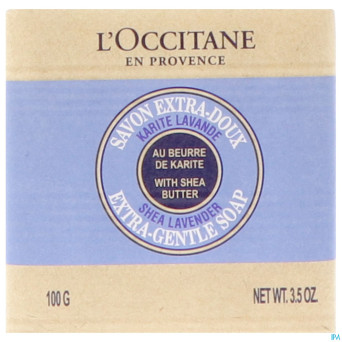 L'occitane savon karite lavande 100g