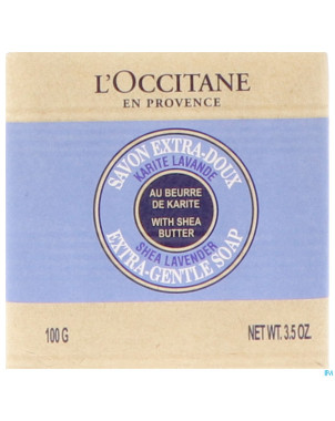 L'occitane savon karite lavande 100g