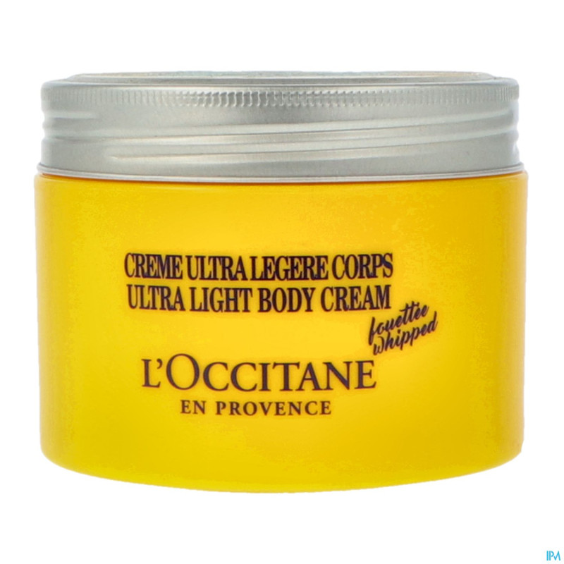 L'occitane creme ultra legere corps kar. joy.200ml