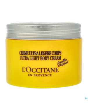 L'occitane creme ultra legere corps kar. joy.200ml