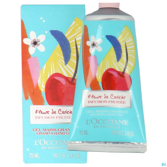 L'occitane gel mains granite infusion fruitee 75ml