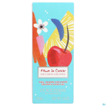 L'occitane gel mains granite infusion fruitee 75ml