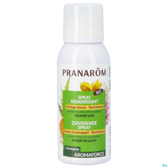 Pranarom aromaforce spray assainis orange bio 75ml