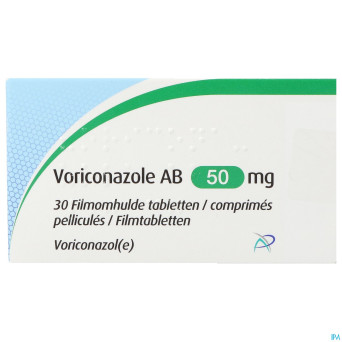 Voriconazole ab  50mg comp pell  30