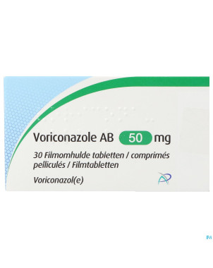 Voriconazole ab  50mg comp pell  30