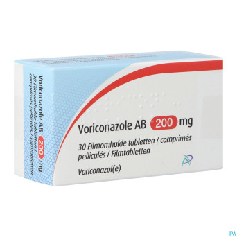 Voriconazole ab 200mg comp pell  30