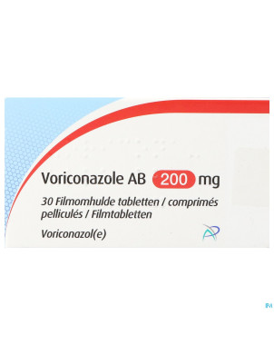 Voriconazole ab 200mg comp pell  30