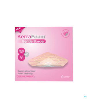 Kerrafoam gentle border 10,0x10,0 cm 10