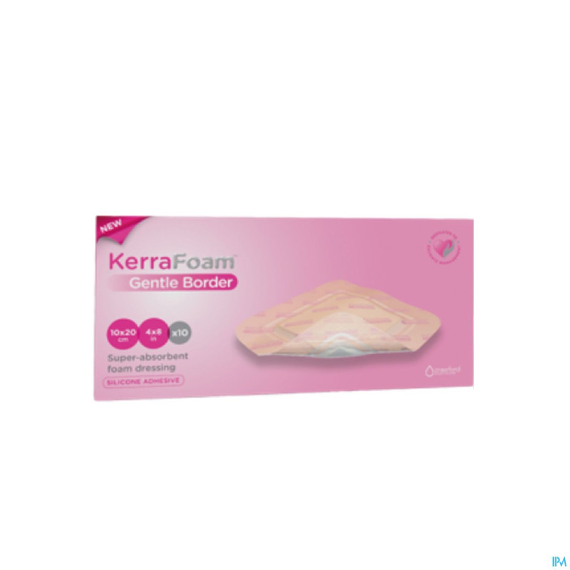 Kerrafoam gentle border 10,0 x20,0cm 10