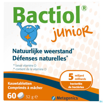 Bactiol junior chew. comp croq 60 27618 metagenics