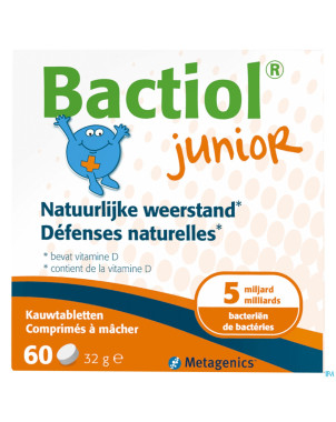 Bactiol junior chew. comp croq 60 27618 metagenics