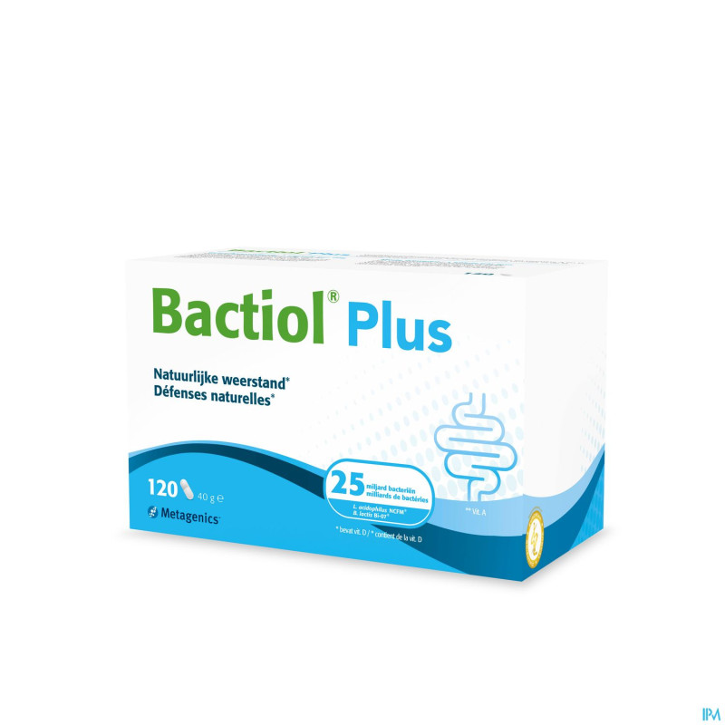 Bactiol plus caps 120 27715 metagenics