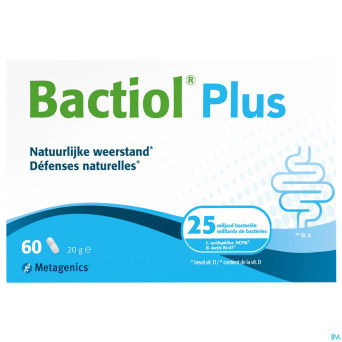 Bactiol plus caps 60 27716 metagenics
