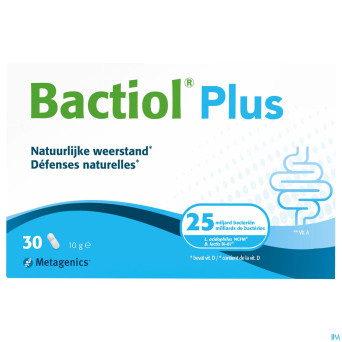 Bactiol plus caps 30 27717 metagenics