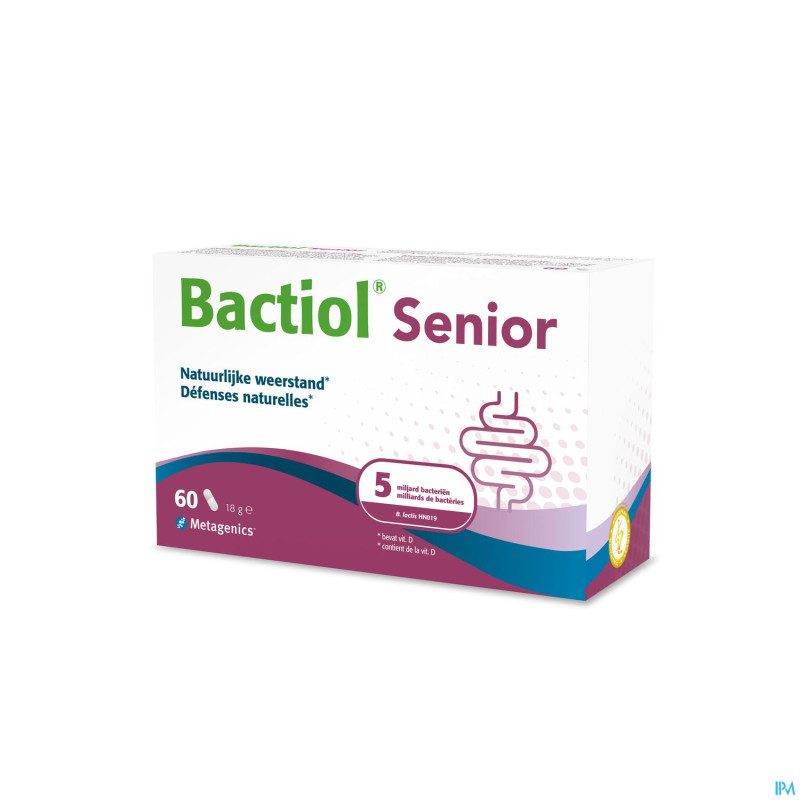 Bactiol senior caps 60 27728 metagenics