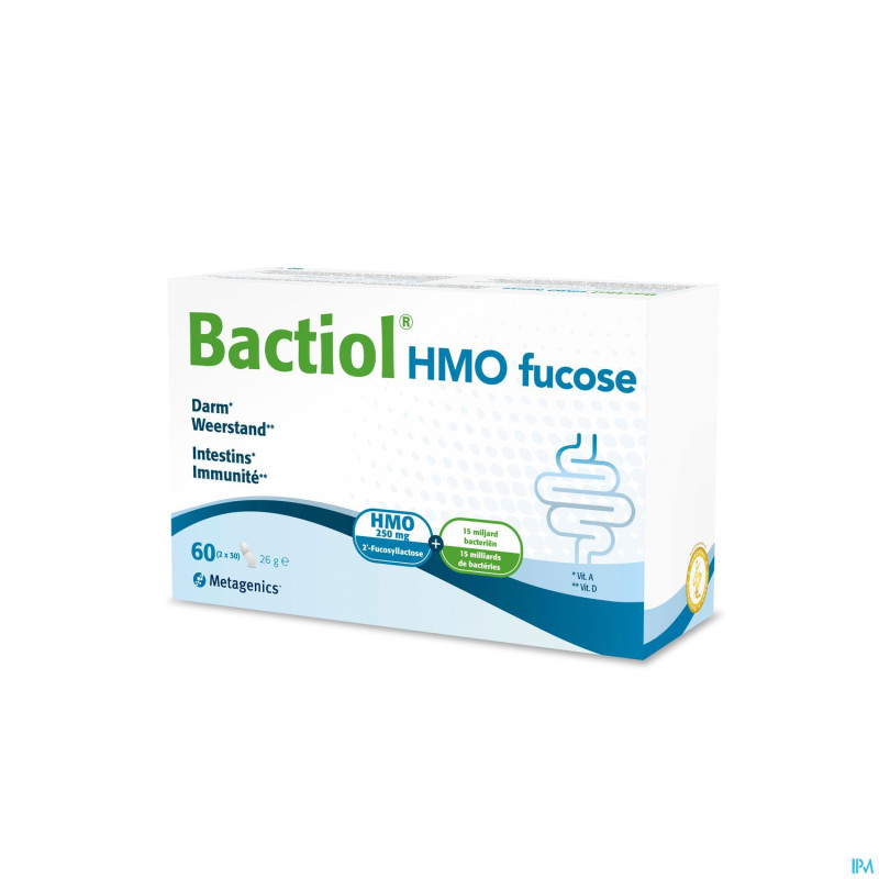 Bactiol hmo fucose caps 60 27733 metagenics